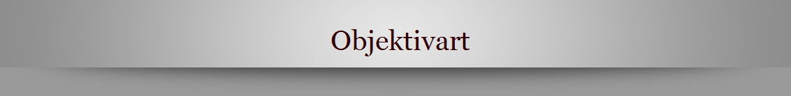 Objektivart